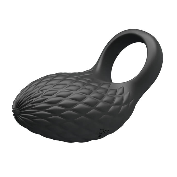 Anel Peniano Recarregável em Silicone com Estimulador de Clítoris e 7 Modos de Vibração - Pretty Love Heloise - 5