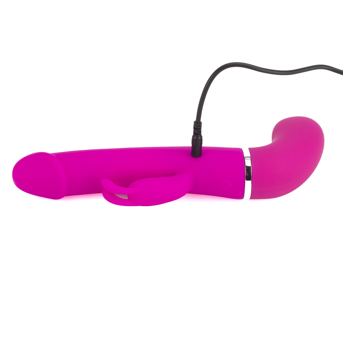 Vibrador Rabbit com Glande, Recarregável, Simulador de Ejaculação, 12 Modos de Vibração e À Prova D'Água - Pretty Love Henry | 24 x 3,5 cm - 4