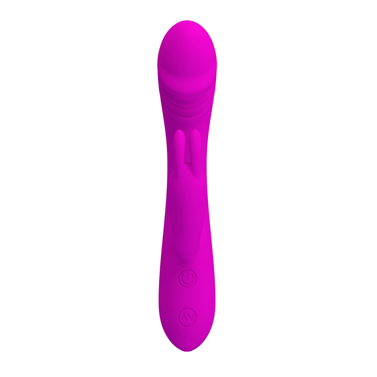 Vibrador Estimulador de Ponto G e Clítoris Recarregável com 30 Modos de Vibração - Pretty Love Hunter - 10 x 3,2 cm - 4