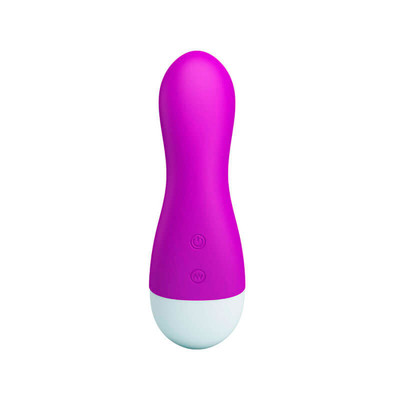 Foto 3 do produto Vibrador Estimulador de Ponto G em Silicone com 30 Modos de Vibração e Carregamento via USB - Pretty Love Ian | 5,6 x 3,8 cm