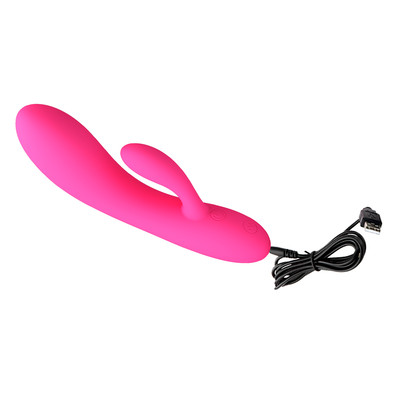 Foto 3 do produto Vibrador Estimulador de Ponto G e Clítoris em Silicone com 30 Modos de Vibração - Pretty Love Ives | 10,9 x 3,5 cm