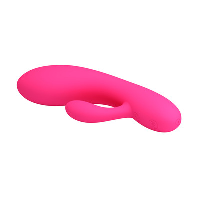 Foto 4 do produto Vibrador Estimulador de Ponto G e Clítoris em Silicone com 30 Modos de Vibração - Pretty Love Ives | 10,9 x 3,5 cm