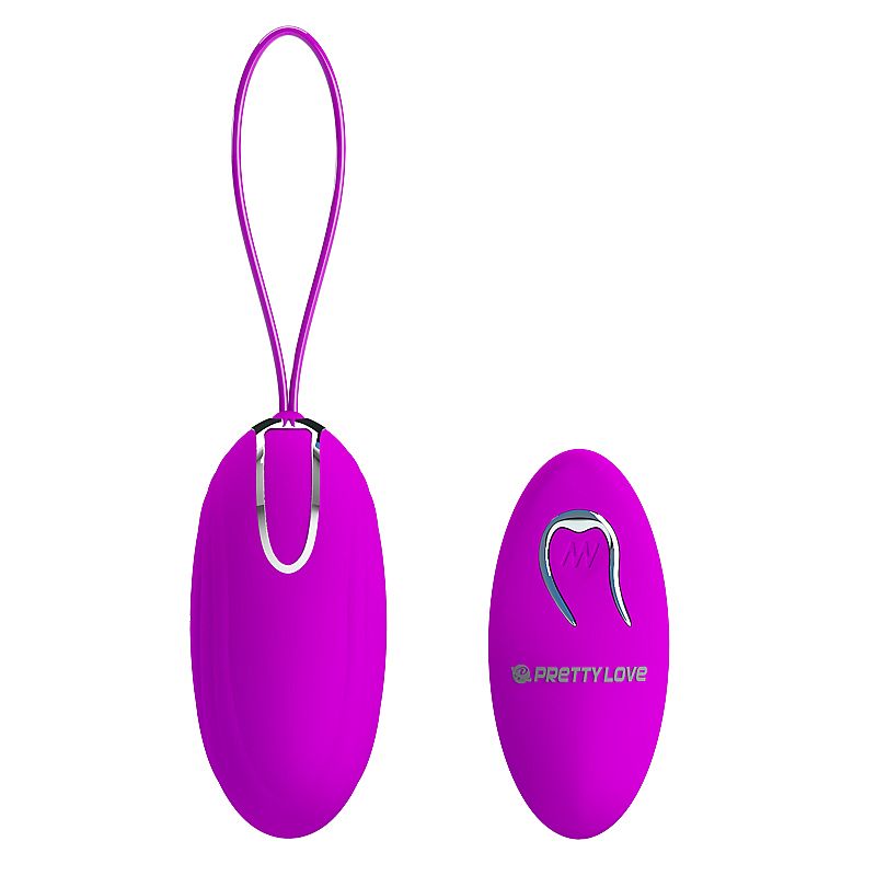 Cápsula Vibratória Recarregável com Controle Remoto e 12 Modos de Vibração - Pretty Love Jacqueline | 8 x 3,8 cm - 2
