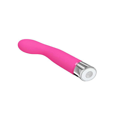Foto 8 do produto Vibrador Estimulador de Ponto G em Silicone com 12 Modos de Vibrações e Função Memória - Pretty Love John | 15,4 x 2,7 cm | Disponível em 2 Cores