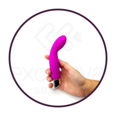 Foto 5 do produto Vibrador Estimulador de Ponto G em Silicone com 12 Modos de Vibrações e Função Memória - Pretty Love John | 15,4 x 2,7 cm | Disponível em 2 Cores