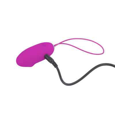 Foto 9 do produto Cápsula Vibratória em Silicone com 12 Modos de Vibração e Controle Remoto Sem Fio, Recarregável Via USB - Pretty Love Julia | 7,3 x 2,8 cm