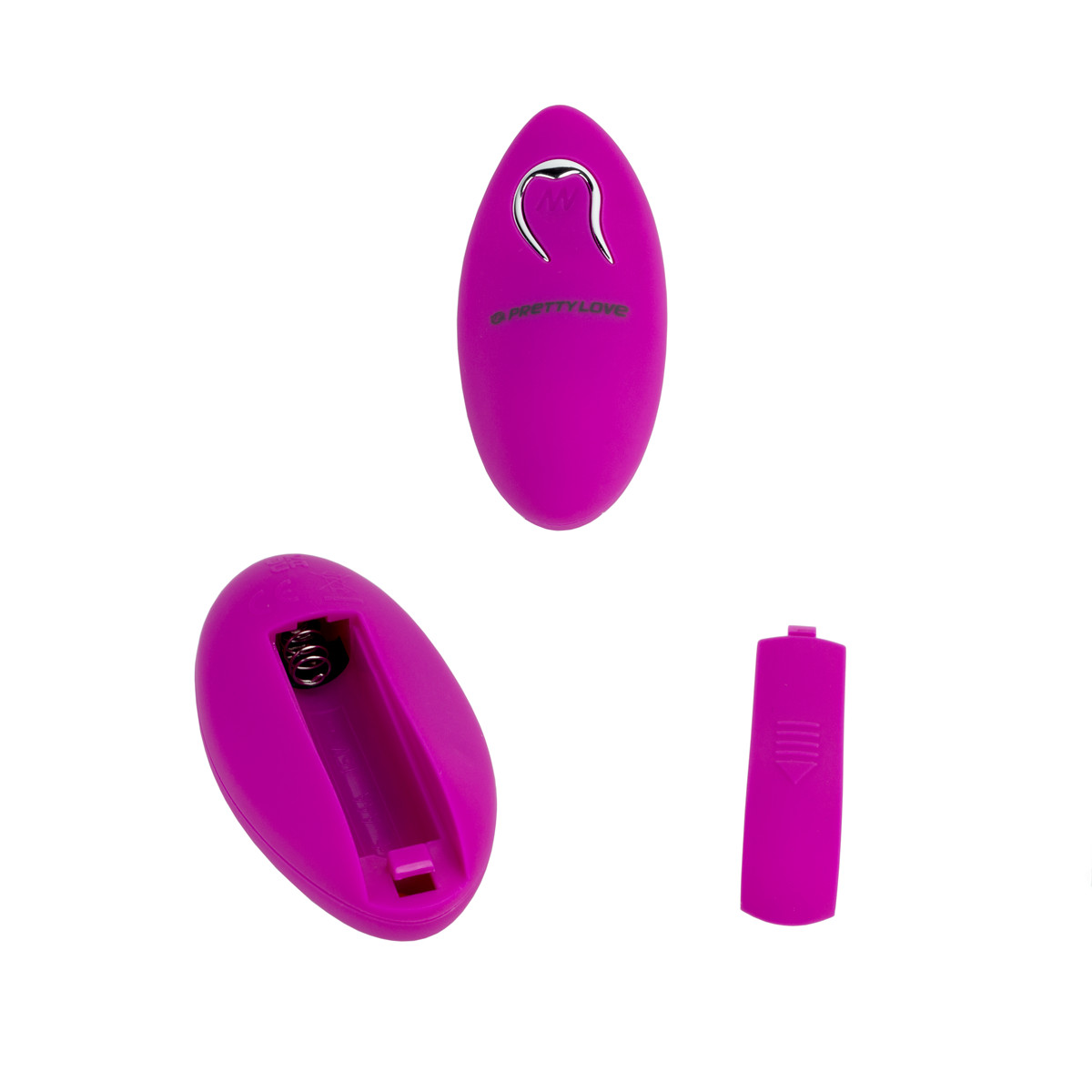 Cápsula Vibratória em Silicone com 12 Modos de Vibração e Controle Remoto Sem Fio, Recarregável Via USB - Pretty Love Julia | 7,3 x 2,8 cm - 8