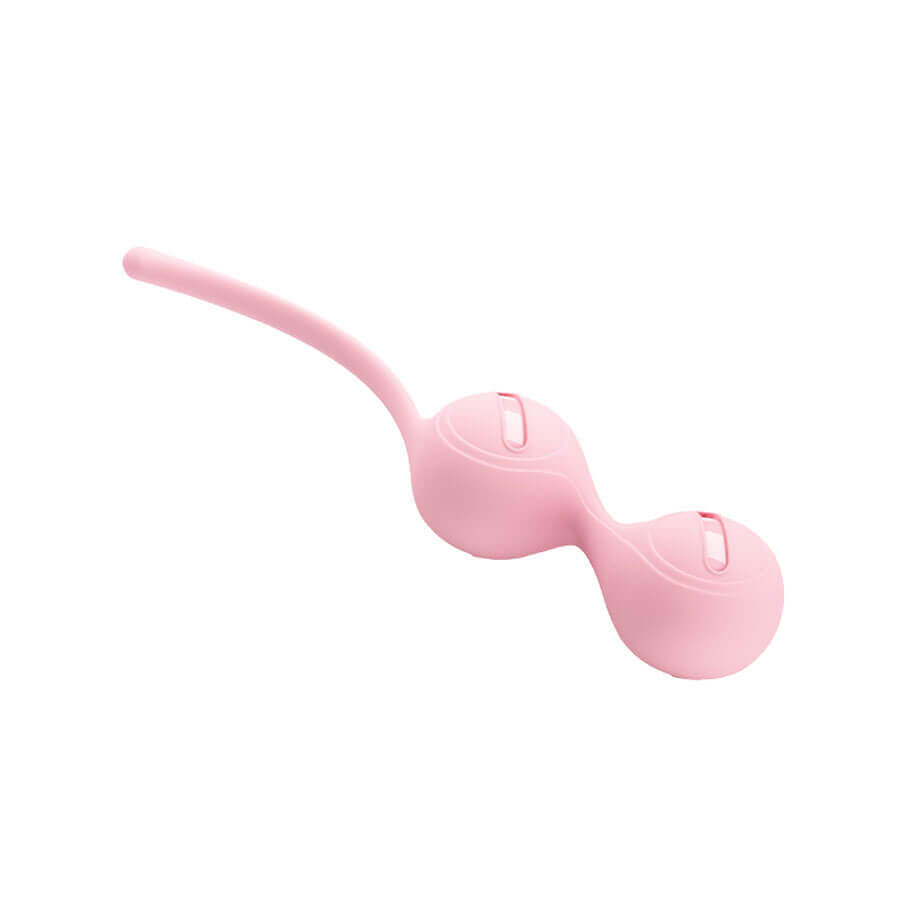 Bolas para Pompoarismo em Silicone Aveludado no Formato Anatômico com Alça de Segurança - Pretty Love Kegel Tighten Up I | Disponível em 2 Cores - 4
