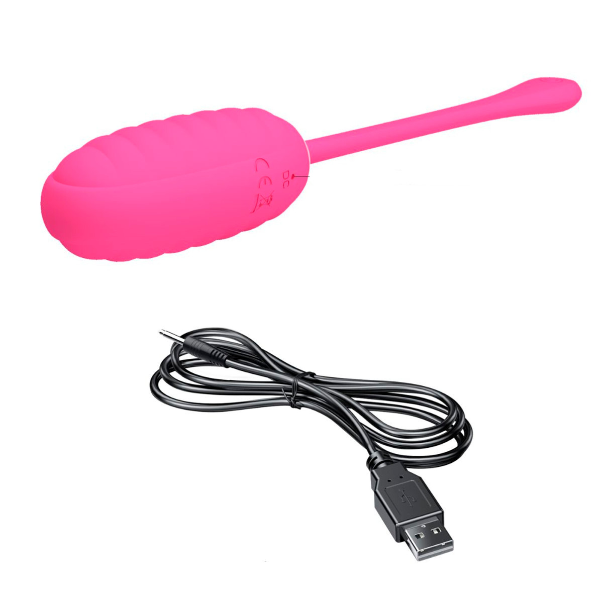 Cápsula Vibratória Recarregável em Silicone com 12 Modos de Vibração e App - Pretty Love Kirk II | 8 x 3,5 cm - 5