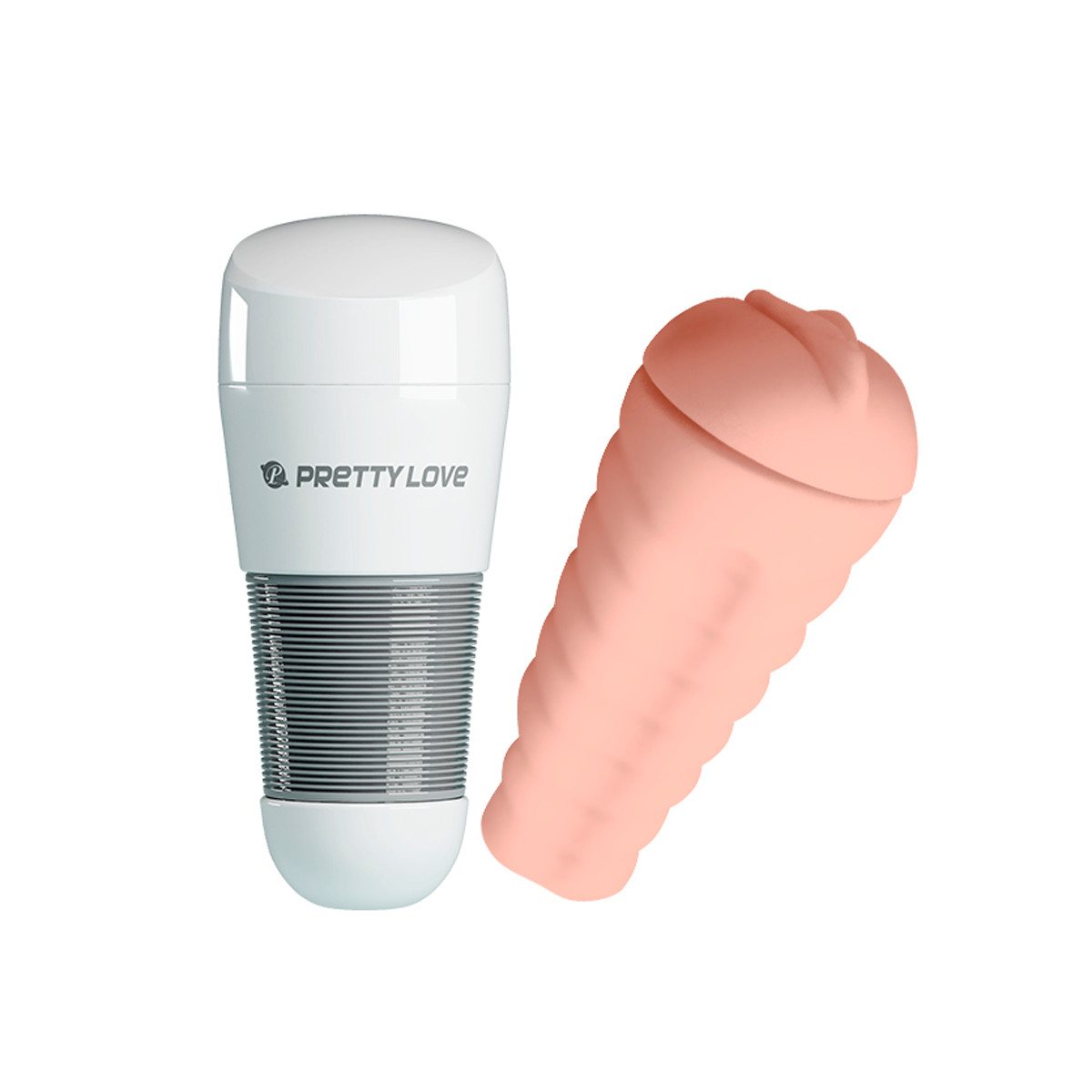 Masturbador Lanterna em Forma de Vagina em TPR - Pretty Love Kitty | 15,5 x 3 cm | Disponível em 2 Cores - 3