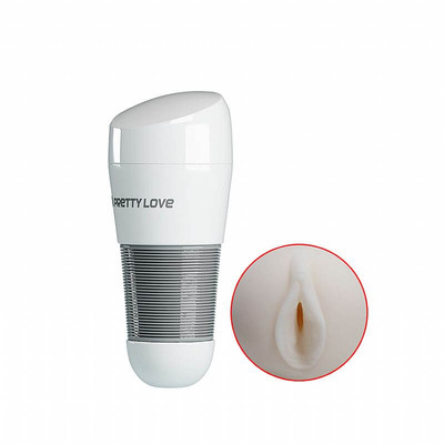Masturbador Lanterna em Forma de Vagina em Cyberskin - Pretty Love Kitty | Disponível em 2 Cores