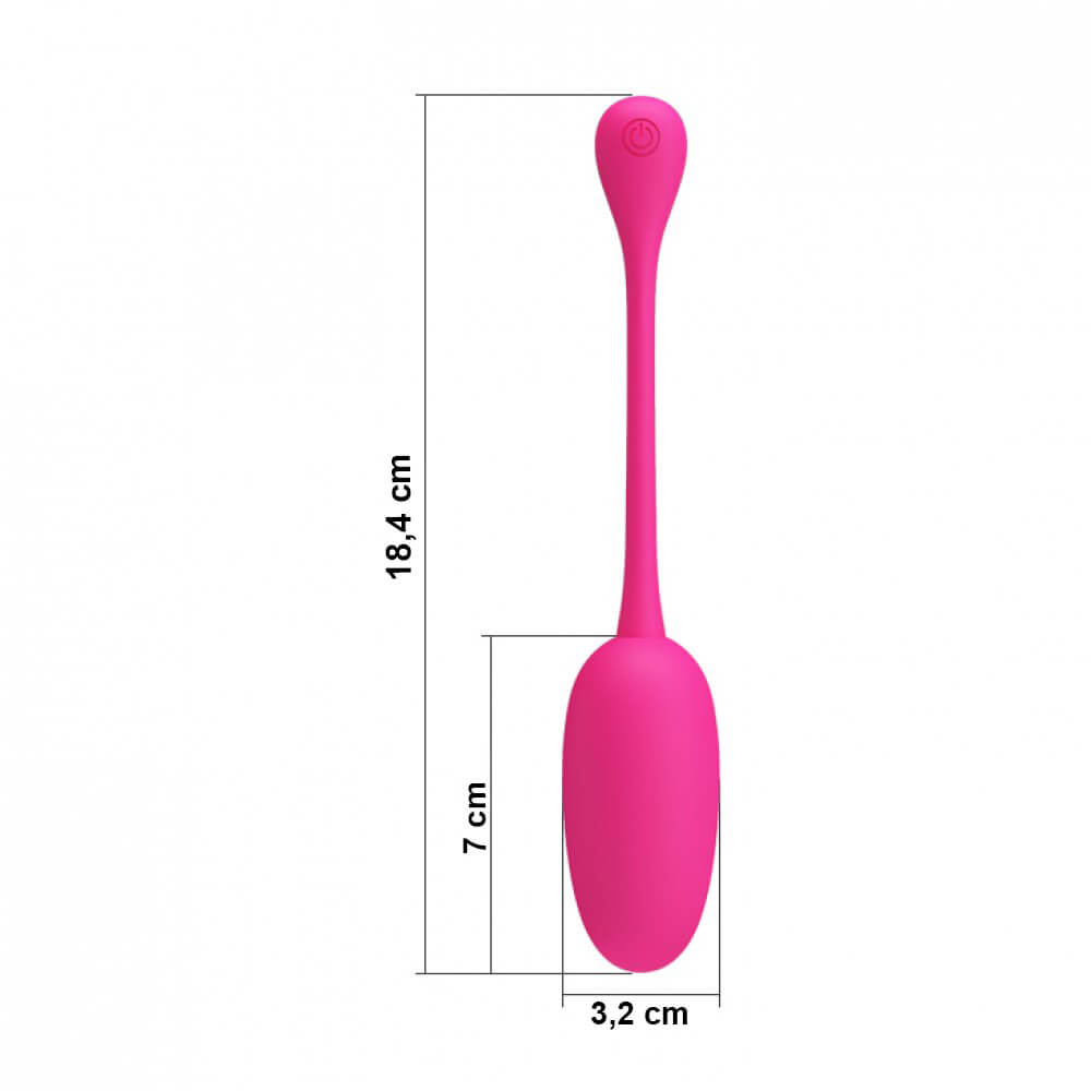 Cápsula Vibratória Recarregável em Silicone Soft Touch com 12 Modos de Vibração - Pretty Love Knucker - 7 x 3,2 cm - 4
