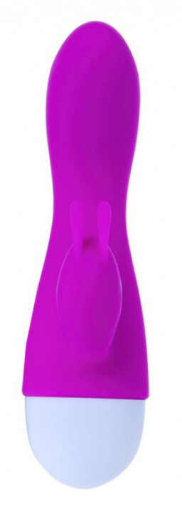 Mini Vibrador Recarregável em Silicone com Estimulador Clitoriano em Forma de Coelho e 30 Níveis de Vibração - Pretty Love Kyle - 15 x 3 cm - 2