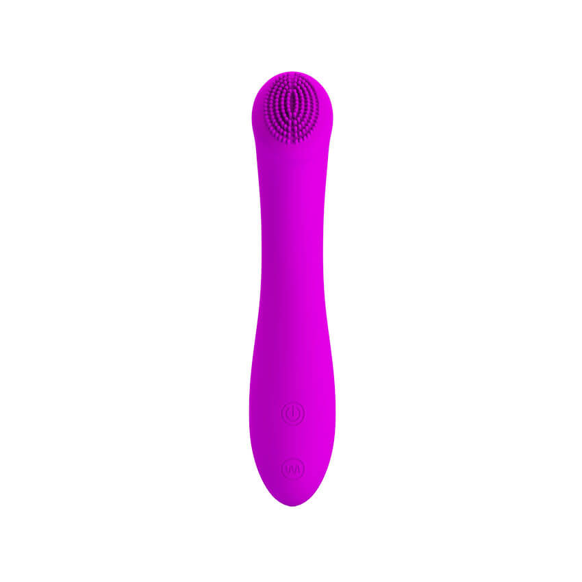 Vibrador Estimulador de Clítoris Recarregável em Silicone com 30 Modos de Vibração - Pretty Love Len | 16 x 3 cm - 3