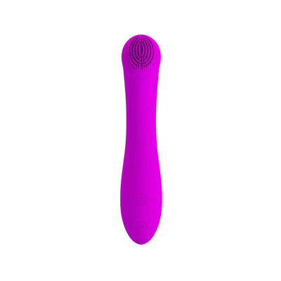 Foto 3 do produto Vibrador Estimulador de Clítoris Recarregável em Silicone com 30 Modos de Vibração - Pretty Love Len | 16 x 3 cm