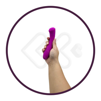 Vibrador Estimulador de Clítoris Recarregável em Silicone com 30 Modos de Vibração - Pretty Love Len | 16 x 3 cm