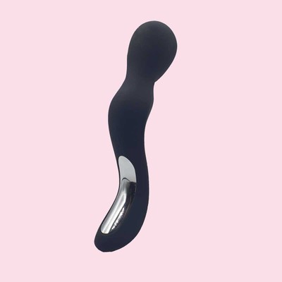 Foto 3 do produto Vibrador Massageador em Silicone com 30 Modos de Vibração e Recarregável - Pretty Love Leopard | 22 x 4,7 cm