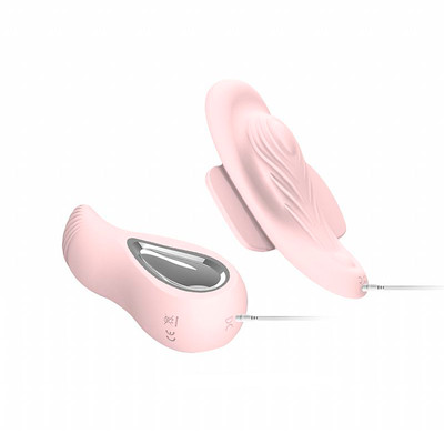 Foto 3 do produto Vibrador de Calcinha em Silicone com 12 Modos de Vibração, Controle Remoto Sem Fio e via Aplicativo - Pretty Love Love Boat | 11,3 x 6,5 cm