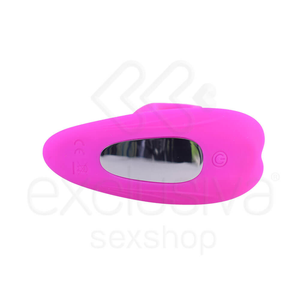 Pretty Love Magic Fingers - Plug Anal com 12 Modos de Vibração e Sistema de Contração e Expansão - 9,5 x 5 cm - 6