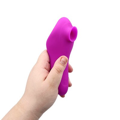 Foto 5 do produto Sugador de Clítoris em Silicone com 12 Modos de Sucção e Recarregável - Pretty Love Magic Fish | 15,5 x 6 cm