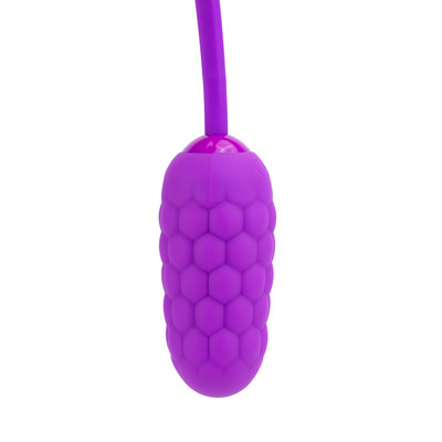 Foto 3 do produto Cápsula Vibratória Recarregável em Silicone Aveludado com 12 Modos de Vibração - Pretty Love Marina | 8 x 3,3 cm