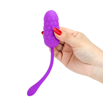 Cápsula Vibratória Recarregável em Silicone Aveludado com 12 Modos de Vibração - Pretty Love Marina | 8 x 3,3 cm
