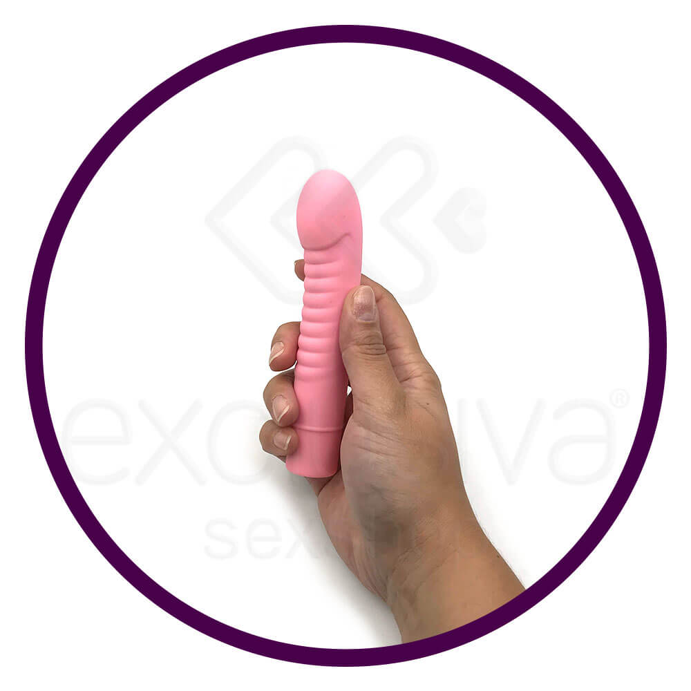 Estimulador de Ponto G em Silicone, Texturas e 10 Modos de Vibração - Pretty Love Mick | 10,6 x 2,8 cm | Disponível em 2 Cores - 10