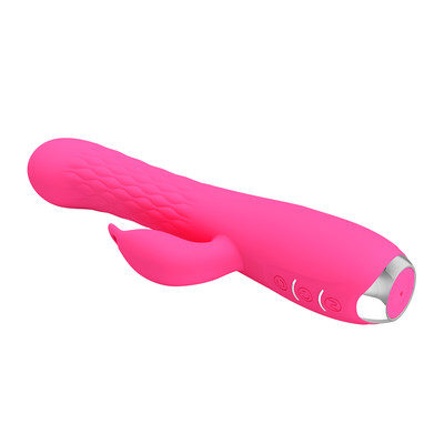 Foto 3 do produto Estimulador de Ponto G e Clitóris em Silicone com 12 Níveis de Vibração e 3 Modos de Rotação - Pretty Love Molly | 12 x 3,8 cm | Disponível em 2 Cores