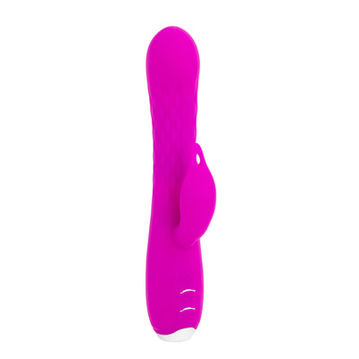 Foto 6 do produto Estimulador de Ponto G e Clitóris em Silicone com 12 Níveis de Vibração e 3 Modos de Rotação - Pretty Love Molly | 12 x 3,8 cm | Disponível em 2 Cores