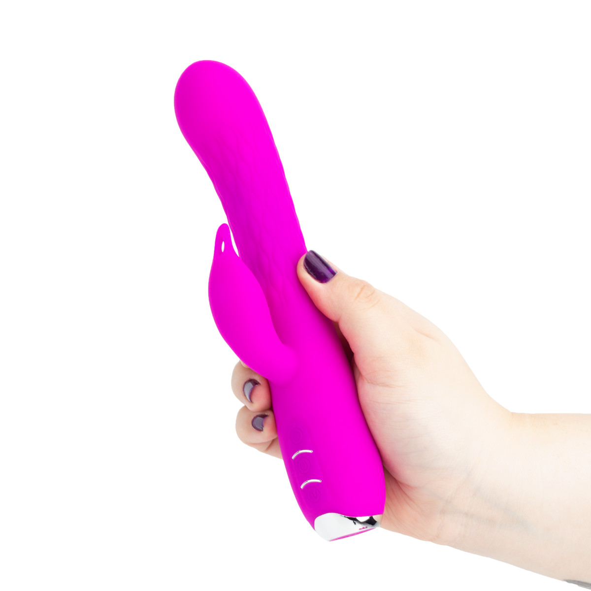 Estimulador de Ponto G e Clitóris em Silicone com 12 Níveis de Vibração e 3 Modos de Rotação - Pretty Love Molly | 12 x 3,8 cm | Disponível em 2 Cores - 8