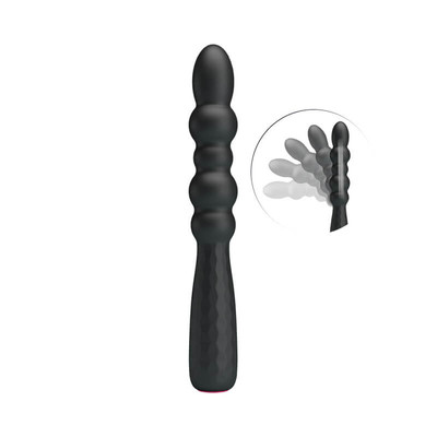 Foto 2 do produto Vibrador de Ponto G Escalonado no Formato de Bastão com 12 Modos de Vibração - Pretty Love Monroe - 10,5 x 2,5 cm