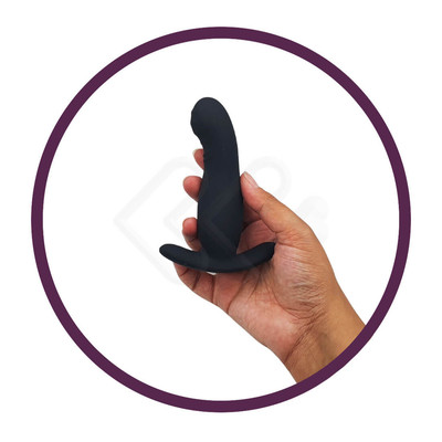 Foto 5 do produto Estimulador de Próstata Recarregável em Silicone com 7 Modos de Vibração e Função de Dedilhar - Pretty Love Mr. Play | 8,9 x 2,8 cm
