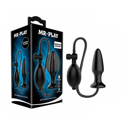 Pretty Love Mr Play - Plug Anal Inflável com Pêra de Bombeamento
