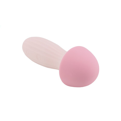 Foto 5 do produto Vibrador com Formato de Cogumelo em Silicone, 12 Modos de Vibração e Recarregável - Pretty Love Mushroom | 13,2 x 4,9 cm