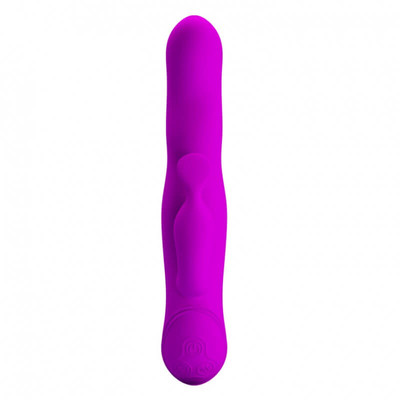 Foto 3 do produto Pretty Love Mystic - Vibrador Rotativo Recarregável com Estimulador Clitoriano e Ponto G, Possui 30 Modos de Vibração e 7 Modos de Rotação - 23 x 3,5 cm