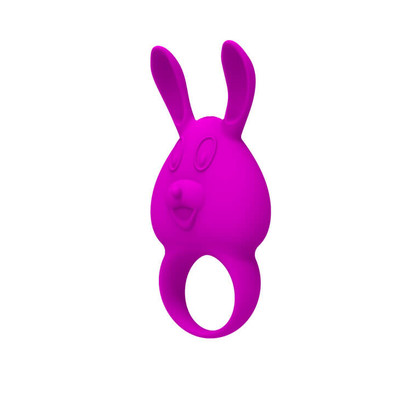 Foto 2 do produto Pretty Love Naghty Bunny - Anel Peniano Recarregável com 10 Modos de Vibração e Estimulador de Clítoris com Forma de Coelho