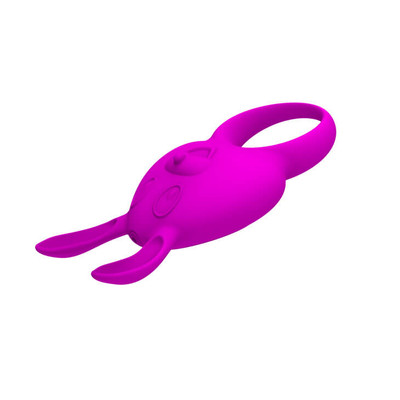 Foto 3 do produto Pretty Love Naghty Bunny - Anel Peniano Recarregável com 10 Modos de Vibração e Estimulador de Clítoris com Forma de Coelho