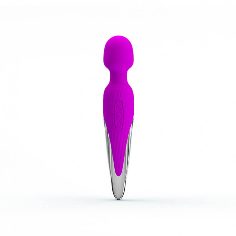 Massageador Recarregável com 7 Modos de Vibração, 5 Velocidades e Resistência à Água - Pretty Love Nathaniel | 27 x 4,5 cm - 2