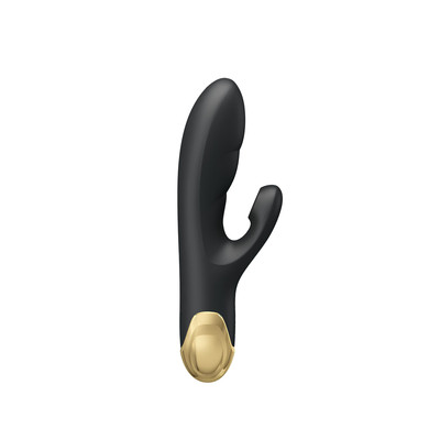 Foto 2 do produto Vibrador Estimulador de Ponto G e Clítoris em Silicone com 7 Modos de Vibração, Sucção, Botão de Auto Limpeza e Função Memória - Pretty Love Naughty Play | 10,3 x 3,8 cm