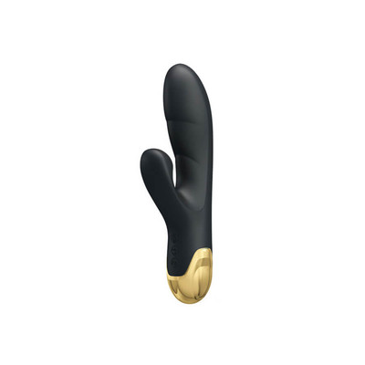 Foto 3 do produto Vibrador Estimulador de Ponto G e Clítoris em Silicone com 7 Modos de Vibração, Sucção, Botão de Auto Limpeza e Função Memória - Pretty Love Naughty Play | 10,3 x 3,8 cm
