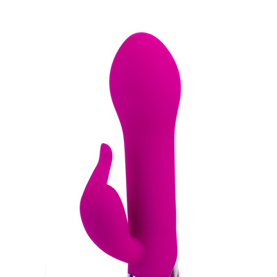 Foto 5 do produto Vibrador Estimulador de Ponto G e Clítoris em Silicone com 12 Modos de Vibração, Ponta Inflável e Recarregável - Pretty Love Neil | 14 x 3,8 cm