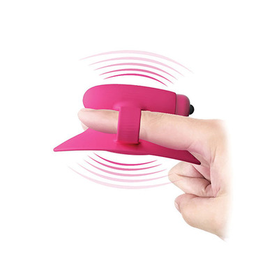 Dedeira Estimuladora de Clítoris em Silicone com 10 Modos de Vibração - Pretty Love Nelly | 9,3 x 4,8 cm
