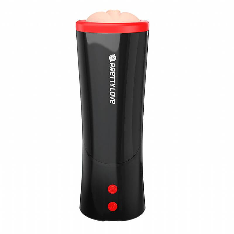 Masturbador Lanterna em Formato de Vagina em Cyberskin, 3 Modos de Vai e Vem e Função Gemido - Pretty Love Ozzy II - 3