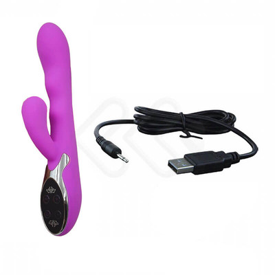 Foto 8 do produto Vibrador com Estimulador de Ponto G e Clitóris com 10 Modo de Vibrações e 3 Níveis de Intensidade - Pretty Love Passion | 13 x 3,5 cm | Disponível em 2 Cores