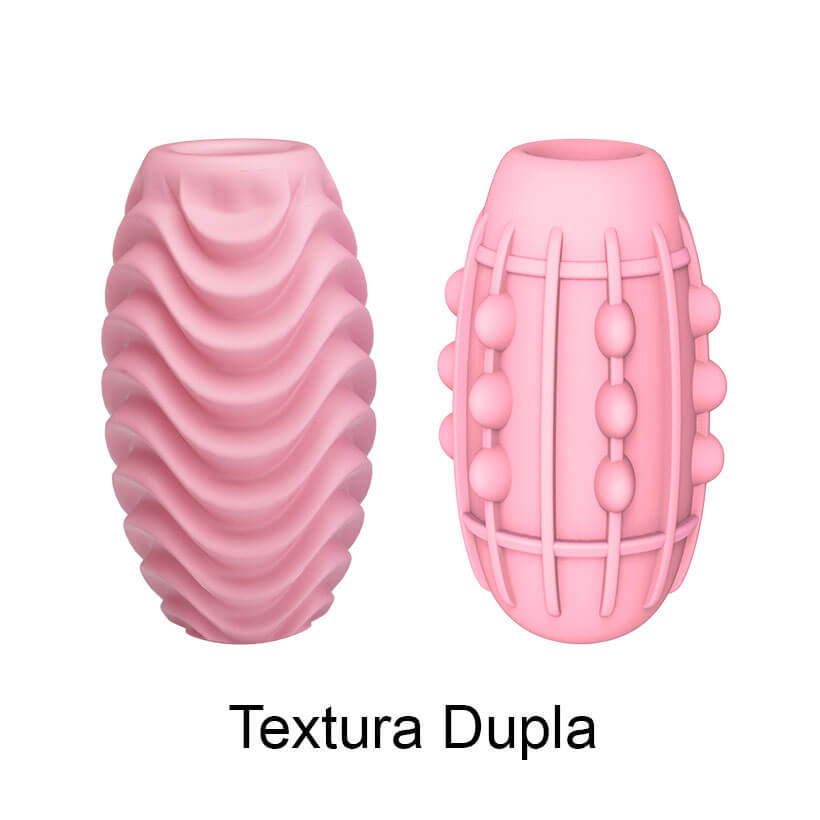 Masturbador Masculino em Formato de "Egg" com Textura Dupla - Pretty Love Passionate | 8,4 x 4,6 cm - 6