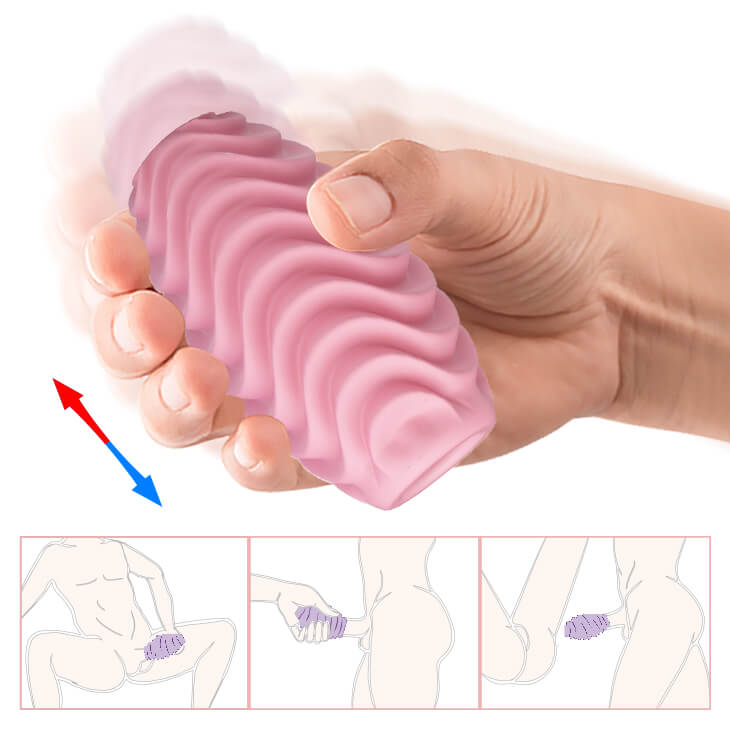 Masturbador Masculino em Formato de "Egg" com Textura Dupla - Pretty Love Passionate | 8,4 x 4,6 cm - 8