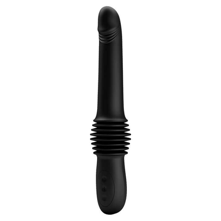 Vibrador de Ponto G Recarregável em Silicone com Vibração e 3 Movimentos de Vai e Vem - Pretty Love Pazuzu - 15,5 x 3,5 cm | Disponível em 2 Cores - 9