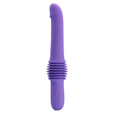 Foto 11 do produto Vibrador de Ponto G Recarregável em Silicone com Vibração e 3 Movimentos de Vai e Vem - Pretty Love Pazuzu - 15,5 x 3,5 cm | Disponível em 2 Cores