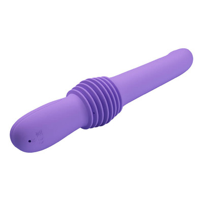 Foto 13 do produto Vibrador de Ponto G Recarregável em Silicone com Vibração e 3 Movimentos de Vai e Vem - Pretty Love Pazuzu - 15,5 x 3,5 cm | Disponível em 2 Cores