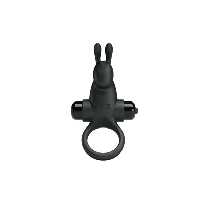 Foto 3 do produto Anel Peniano com Estimulador de Clítoris em Forma de Coelho e 10 Modos de Vibração - Pretty Love Penis Ring I | 10,5 x 6,5 cm | Disponível em 2 Cores